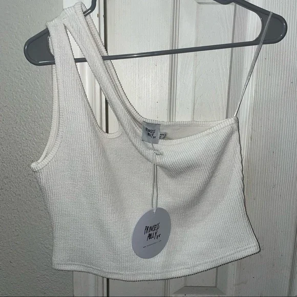 Princess Polly one-shoulder crop - Picture 1 of 2